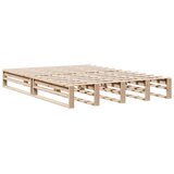  Krevet s regalom za knjige bez madraca 160x200 cm od borovine | shoptok.hr