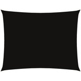  The Living Store Senčno jadro oksford blago pravokotno 5x6 m črno - Senčno Jadro, (21444601) | Shoptok.si