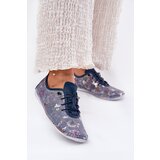 ARTIKER Boto Ladies Leather Derby Shoes Made Of Natural Leather Patterned | ePonuda.com