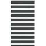  Zavjesa zebra crna 75x150 cm širina tkanine 70,9 cm poliester | shoptok.hr