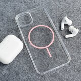  Maska za iPhone 13/14 Mag Case Clear Slim roze | ePonuda.com