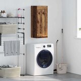 vidaXL Stenska omara Star les 34,5 x 34 x 90 cm Konstruiran les | Shoptok.si