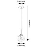 Lesnina XXXL viseča svetilka | Shoptok.si