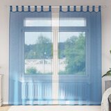 vidaXL Voile zavjese s petljama 2 kom kraljevsko plave 140x245 cm | shoptok.hr