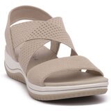 Jana Sandali & Odprti čevlji BEIGE GOLD SANDAL Bež Cene