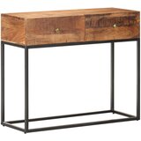 VidaXL Konzolni stol 90 x 35 x 75 cm od grubog bagremovog drva Slike