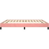  Okvir za krevet ružičasti 160x200 cm baršunasti | shoptok.hr
