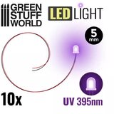 Green Stuff World uv light dip leds 5mm (pack x10) Cene