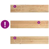  Prozorske klupice 2 kom 100x20x2 cm netretirane masivne hrast | shoptok.hr