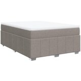 Maison Chic Box spring postelja - Vzmetna postelja z vzmetnico taupe 140x200 cm blago SL24319, (21879529) | Shoptok.si