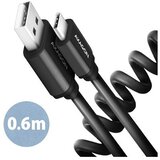 Axagon CC USB CM 2.0 <> USB AM, 0,6m, Crna,Twister,BUCM-AM10TB, AXA | shoptok.hr