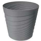  Tegla za cvijeće Swing (Vanjska dimenzija (ø x V): 22 cm x 21 mm, Plastika, Siva) | shoptok.hr