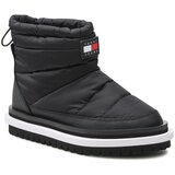 Tommy Jeans Škornji Padded Wmns Boot EN0EN01950 Črna | Shoptok.si