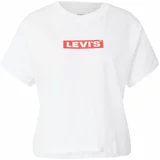 Levi's Majica 'Graphic Varsity Tee' crvena / bijela