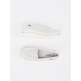 GOODIN White loafers with a thick sole | Shoptok.si