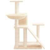  Mačje drevo s praskalniki iz sisala krem 82 cm | Shoptok.si