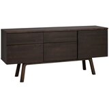 Rowico Komoda od punog hrasta u tamnoj prirodnoj boji 170x77x42 cm Cleardale – | shoptok.hr