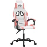  Igraća stolica bijelo-ružičasta od umjetne kože | shoptok.hr