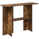  Konzolna stolica Dimljeni hrast 100 x 30 x 75 cm | shoptok.hr