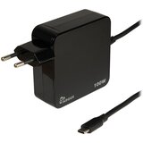 InterTech PD-2100 USB-C PD 5-20V 100W 1,8m črni polnilec | Shoptok.si