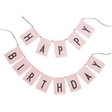 Design Letters ružičasti vijenac Happy Birthday | shoptok.hr