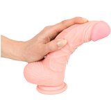 Medical Silicone Medicinski - medicinski silikonski dildo (20 cm) - naravni | Shoptok.si