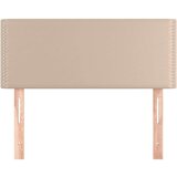  Uzglavlje boja cappuccina 90x5x78/88 cm od umjetne kože | shoptok.hr