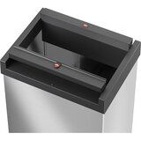 Hailo Koš za smeti Big-Box Swing velikost XL 52 L srebrn | Shoptok.si
