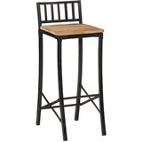  Barski stoli 4 kosi trden mangov les, (21239752) | Shoptok.si
