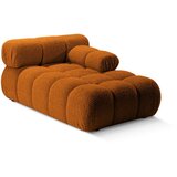 Micadoni Oranžen modul za sedežno garnituro iz tkanine bouclé (desni kot) Bellis – Home | Shoptok.si
