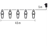  LED spoljni niz 10xLED/9,5 m IP44 hladno-bela | Eponuda.com