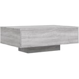  Stolić za kavu s LED svjetlima siva boja hrasta 85x55x31 cm | Eponuda.ba