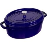 Staub Oval Cocotte, 29cm cast iron, dark blue Cijene