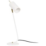 Opviq lights Bela namizna svetilka s kovinskim senčnikom (višina 55 cm) Sivani – | Shoptok.si