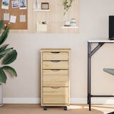 Kolica s radnom površinom MOSS Prozirni lak 34 x 39 x 65,5 cm | shoptok.hr