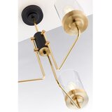 Jupiter 2087 - Luster na štangu RAMIREZ 3xE27/15W/230V zlatna/crna | Eponuda.com