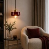 Opviq luster Nord-20073, 1 × E27, bordo | Eponuda.com