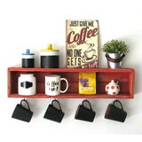 Woody Fashion Raf212 Red Kitchen Shelf Cene