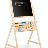ECO TOYS drvena dvostrana edukativna tabla | ePonuda.com