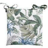 Madison Blazina za stol Toskana (46 x 46 x 8 cm, Bela, Zelena) | Shoptok.si