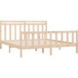  Posteljni okvir iz borovine 200x200 cm, (20644103) | Shoptok.si