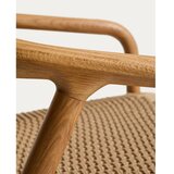 Kave Home Lesen fotelj v naravni barvi Derile – | Shoptok.si
