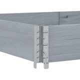  Vrtna sadilica siva 150x100 cm od masivne borovine | Eponuda.com