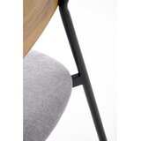  Trpezarijski set NANDO 84x54 cm siva/smeđa/crna | Eponuda.com
