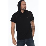 Dewberry T8570 HOODED MEN'S T-SHIRT-BLACK | Shoptok.si