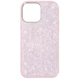 AVIZAR Silikonski gel ovitek z blešcicami za iPhone 13 Pro Max - roza, (20718376) Cene