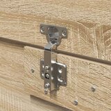  Postelja z dodatnim prostorom za shranjevanje Sonoma Oak 120x200 cm, (22052790) | Shoptok.si