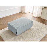 Bobochic Paris Svetlo siv tabure iz rebrastega žameta Chelsea – | Shoptok.si
