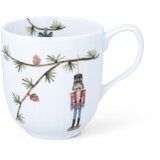 Kähler Design Bijela porculanska šalica s božićnim motivom 330 ml Hammershøi Christmas – Cijene