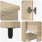  Toaletna jedinica Hrast sonoma 60 x 35 x 80 cm | shoptok.hr